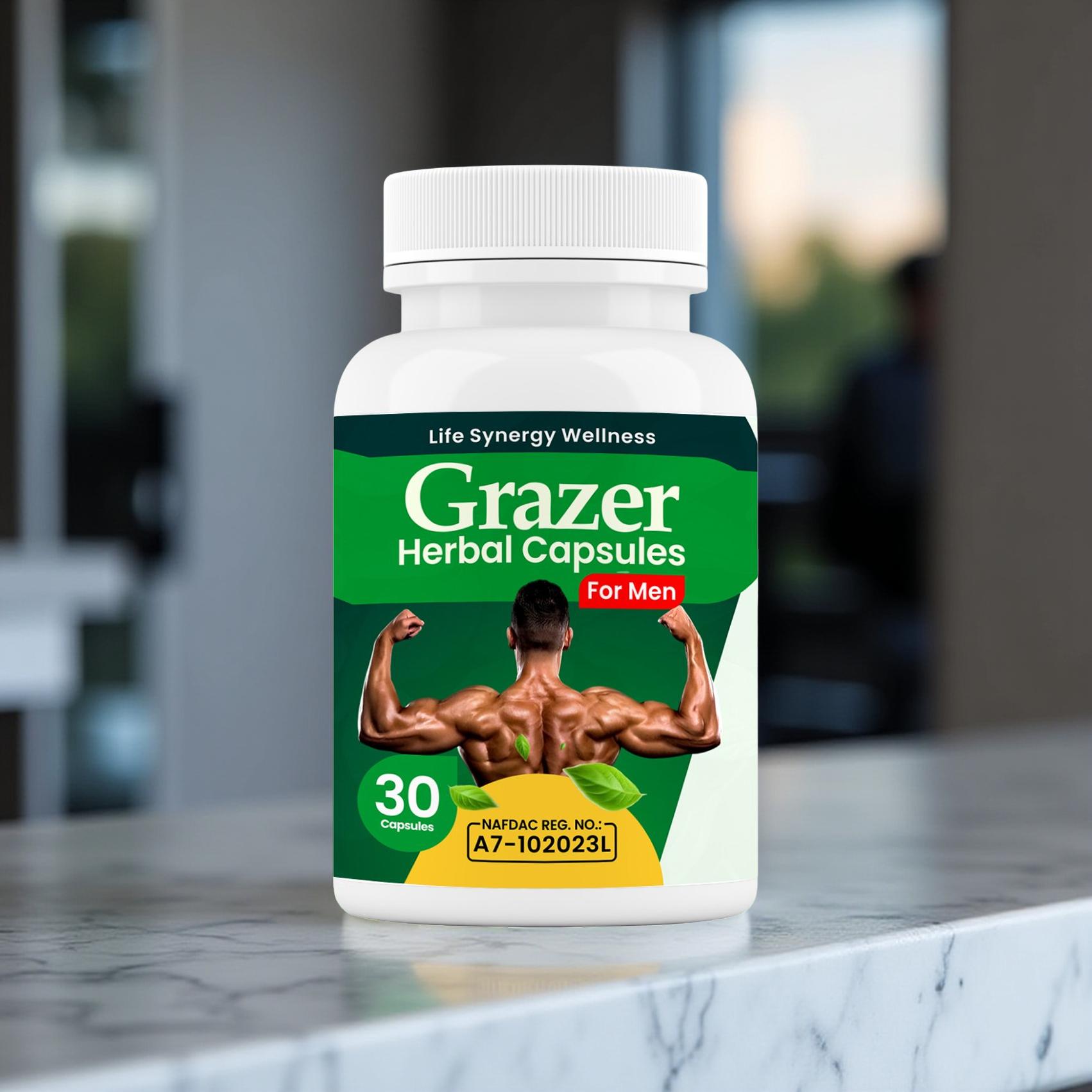GRAZER Herbal Capsules For Men Ghana