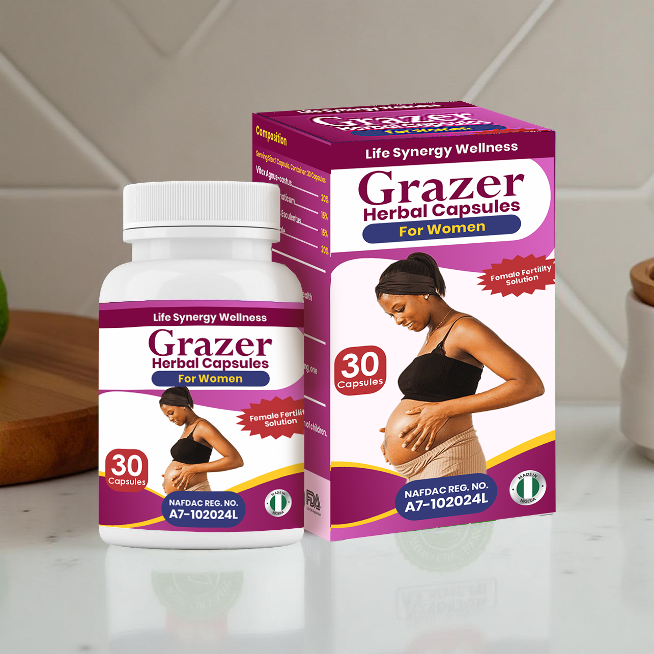 GRAZER Fertility Capsules — Benefits